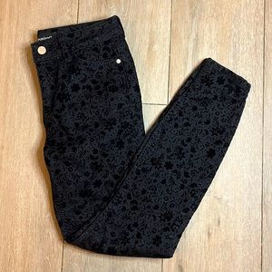 Desigual Straight Leg Patterned Long Dress Pants